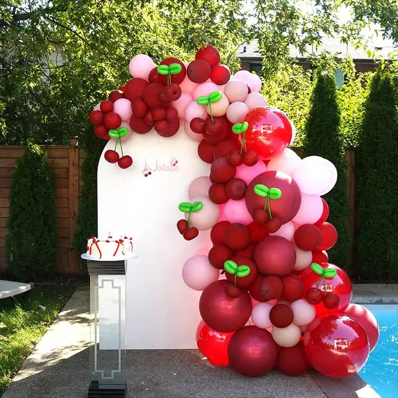 Cherry blossom balloon arch event design by Party Boutiques serving the GTA