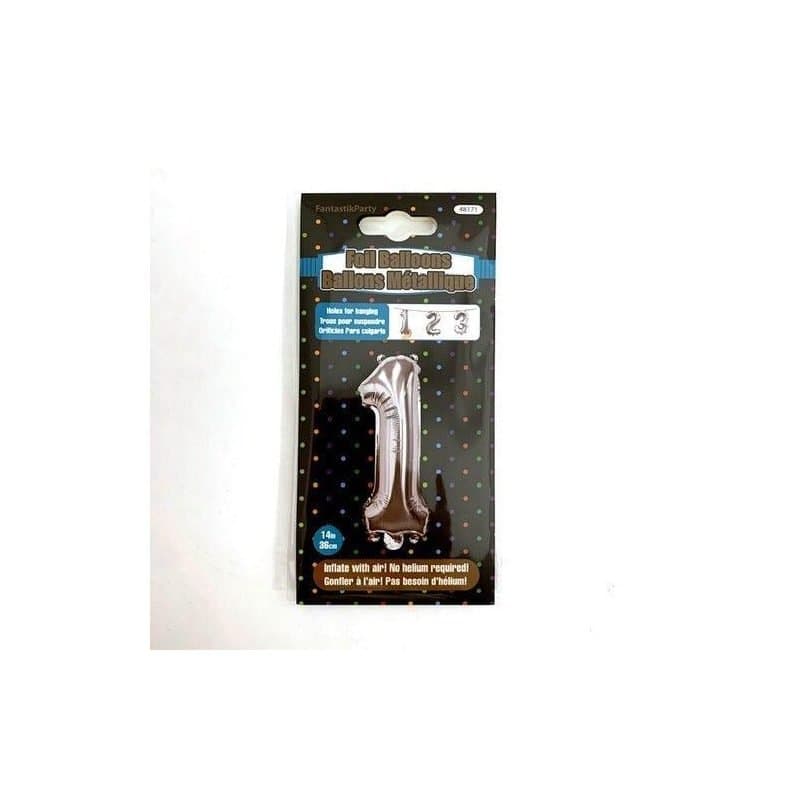 "1" 14" Silver Foil Air Filled