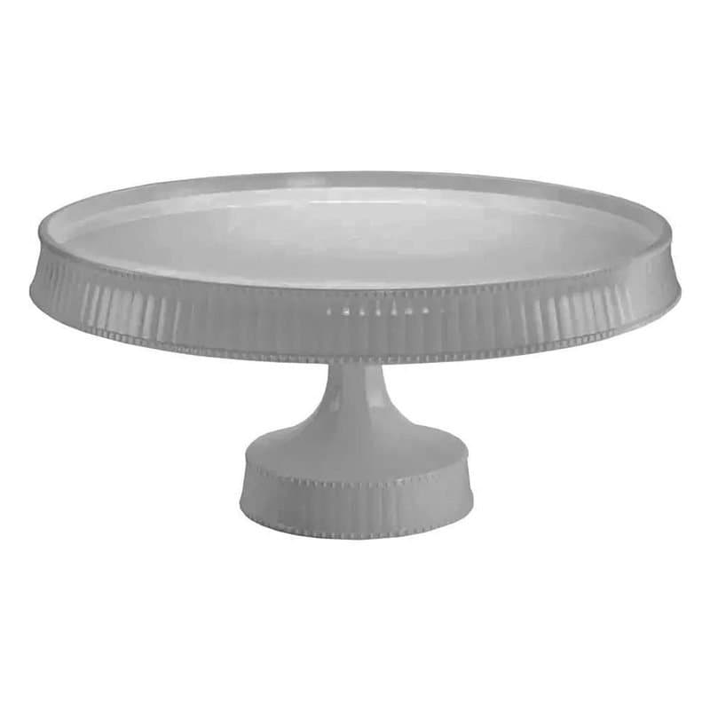 10.5" Silver Cake Stand