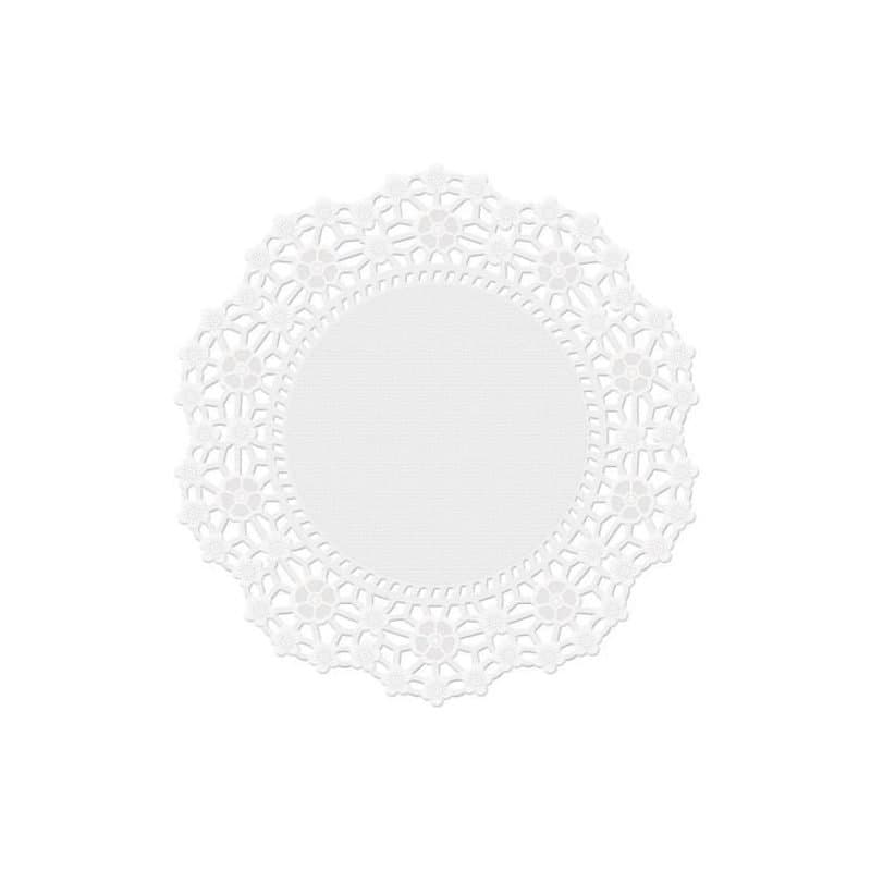10.5''Doilies White 16ct