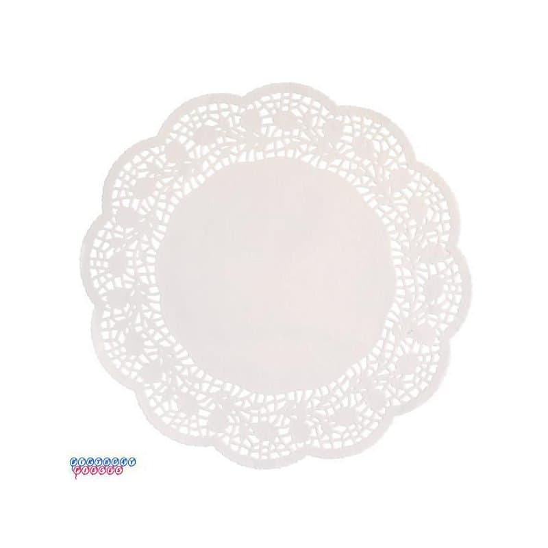 12'' Doilies White 12ct