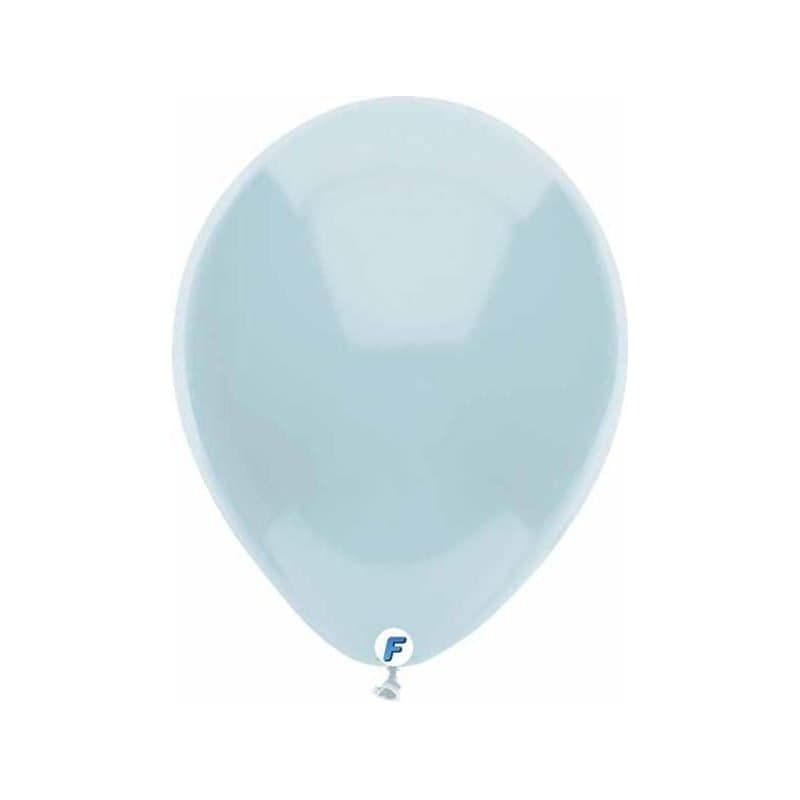 12" Funsational Baby Blue Latex Balloons 100ct