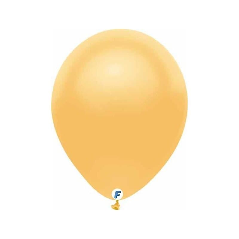 12" Funsational Gold Latex Balloons 50ct