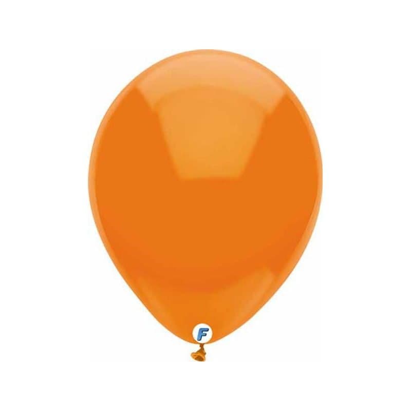 12" Funsational Orange Latex Balloons 100ct
