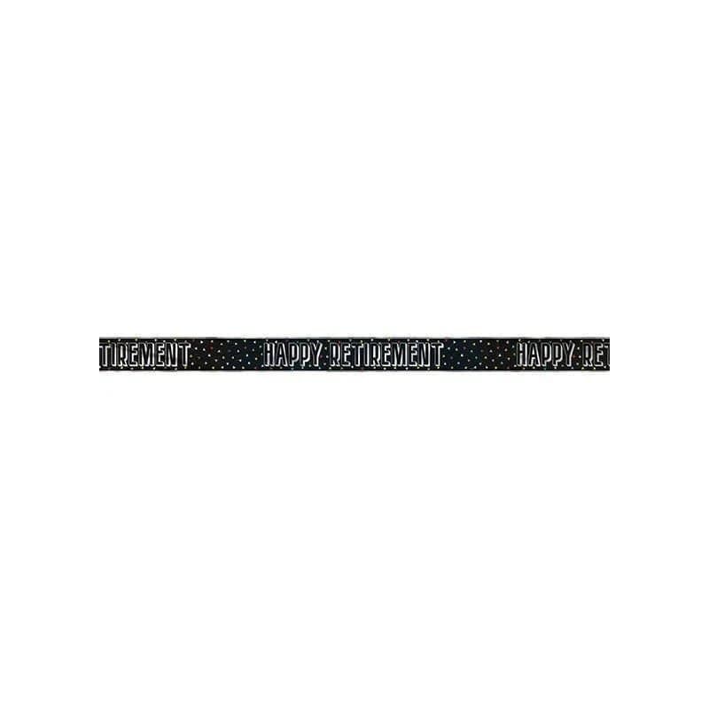 12' Happy Retirement Banner