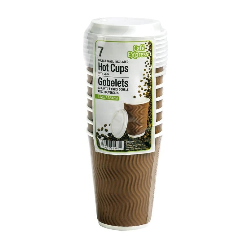12oz Insulated Hot Cups 7ct