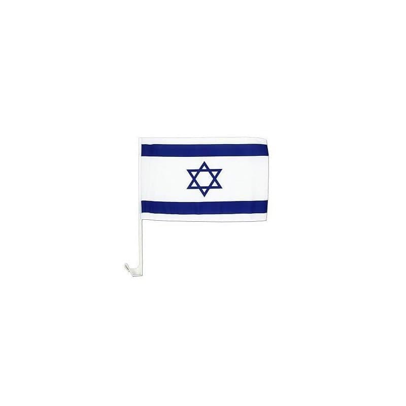 12"x18" Car Window Flag - Israel