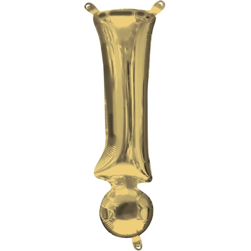 "!" 14" Gold Air Filled