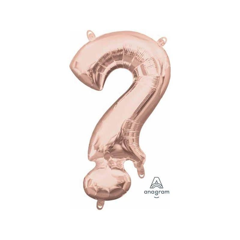 "?" 14" Rose Gold Air Filled
