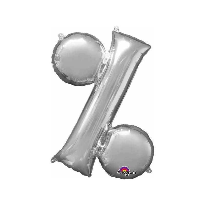 "%" 14" Silver Air Filled
