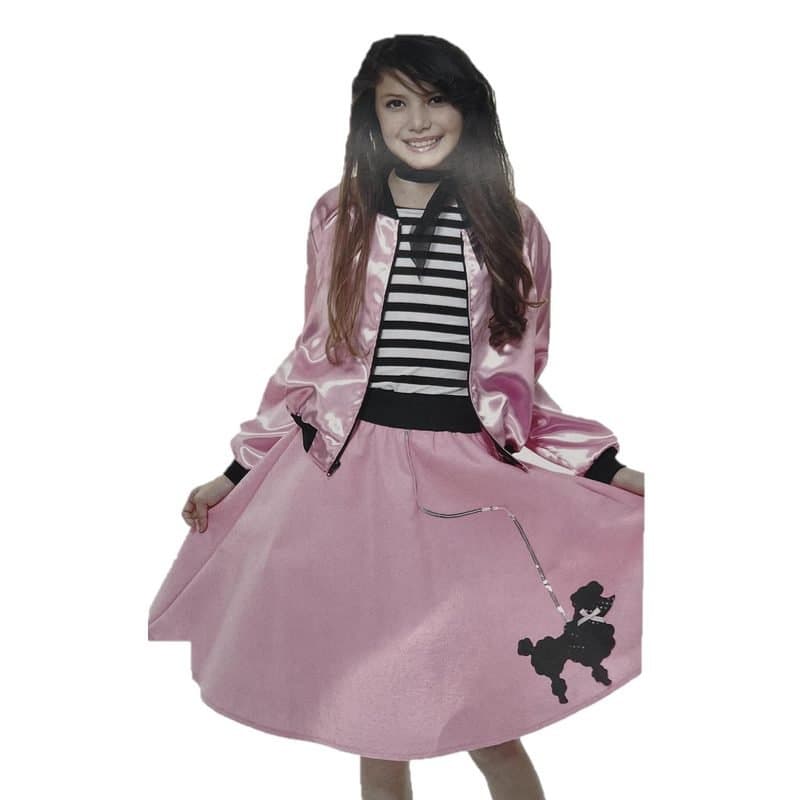 150 / Poodle Skirt - Kids Costume (Medium 8-10)