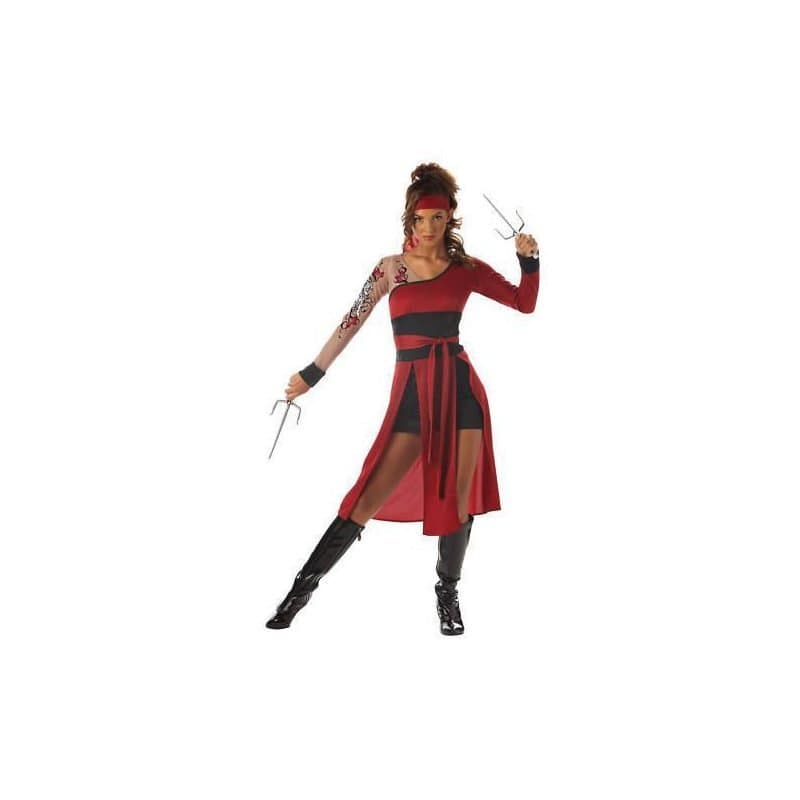 161 / Tigress Ninja- Kids Costume (Teen Medium 7-9)