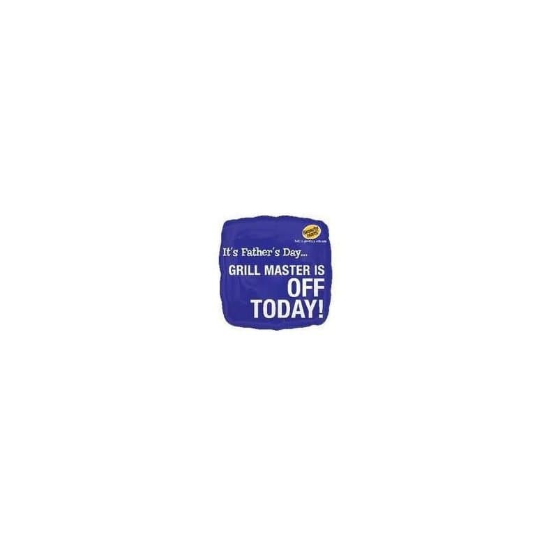 18" Father's Day Grill Master Foil
