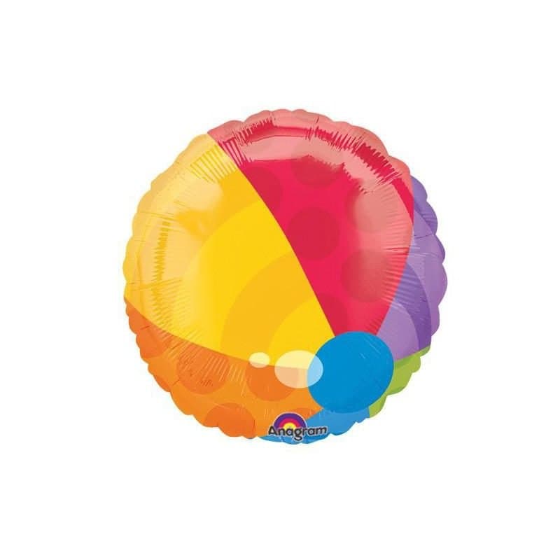 18" Foil Balloon - Beach Ball