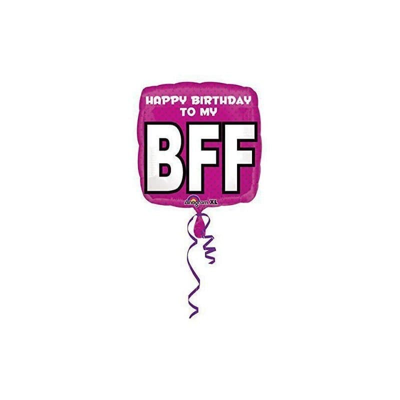 18" Foil Balloon - Happy Birthday To My BFF