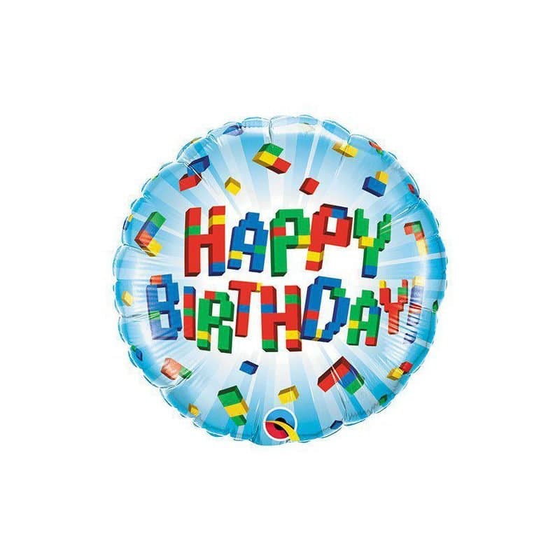 18" Foil Balloon - HBD Micro