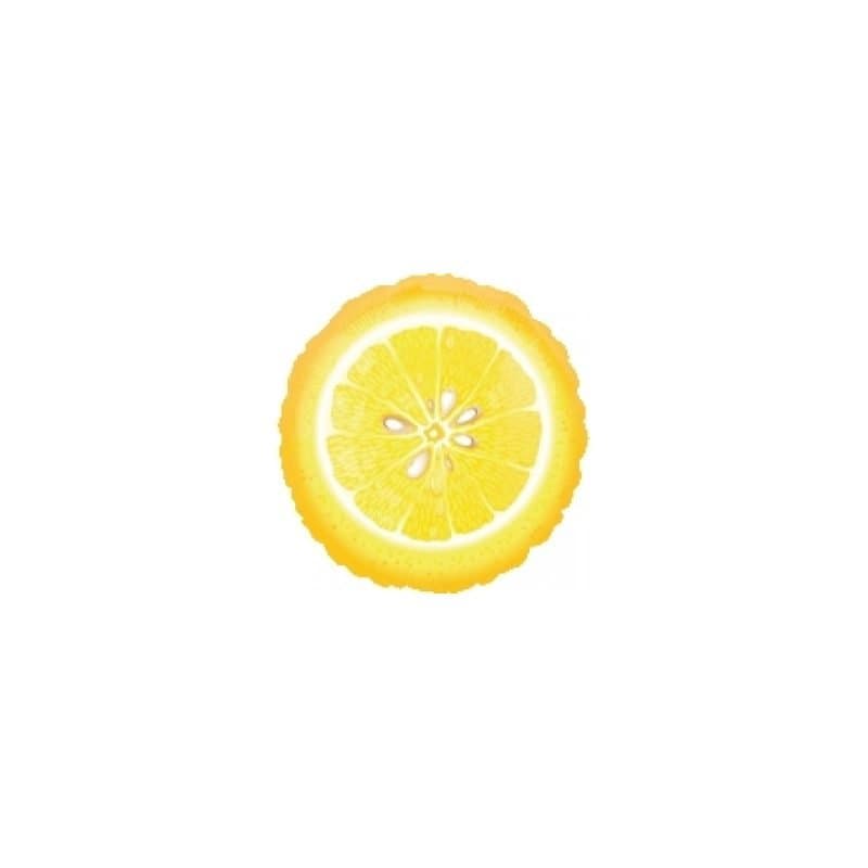 18" Foil Balloon - Lemon, Round