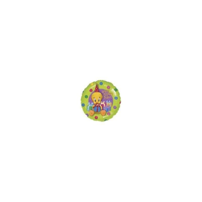 18" Foil Balloon - Looney Tunes HB Tweety Bird Round