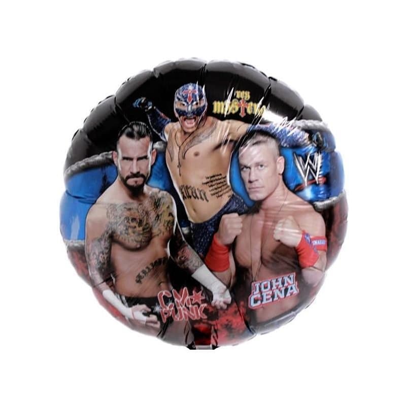 18" Foil Balloon - WWE Players, Round