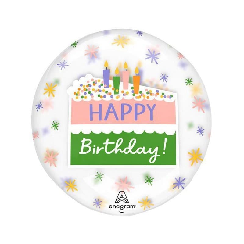 18" Slice of Cake - Bubble