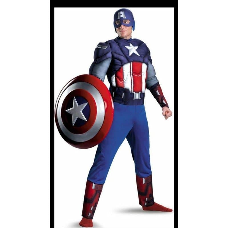 183 / Captain America - Adult Costume (XXL)