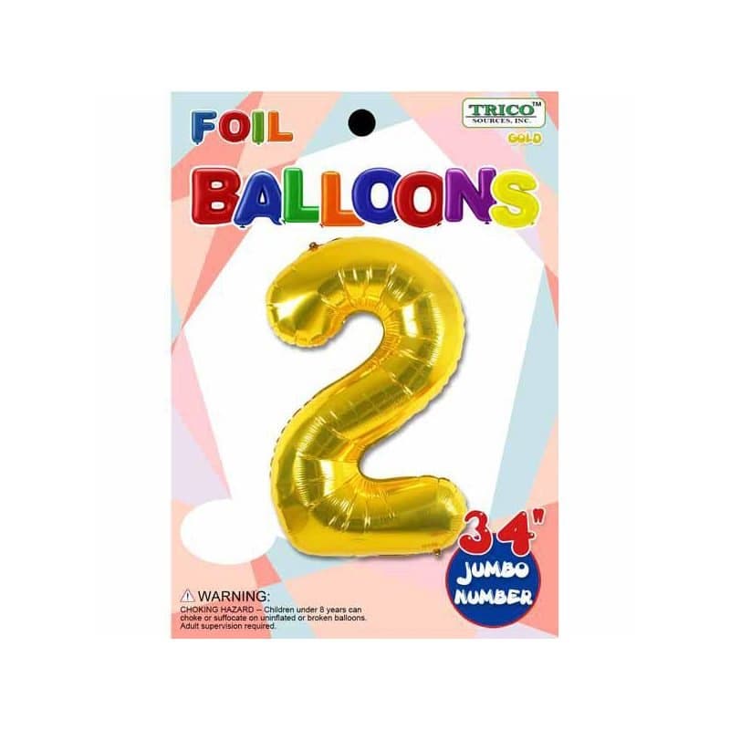 "2" 34" SS Gold Foil