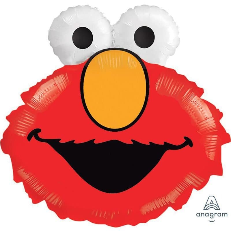 20" Foil Balloon - Elmo, Super Shape (Elmo's Head)