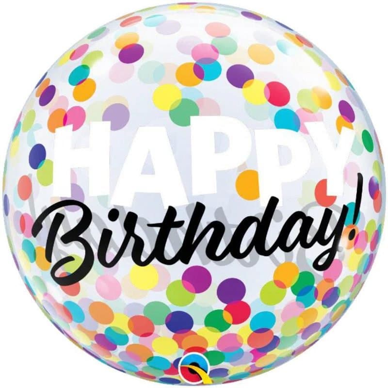 22" Happy Birthday Bubble