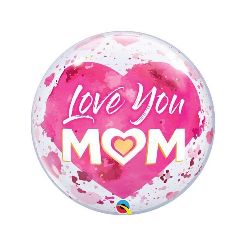 22" Love You Mom Bubble