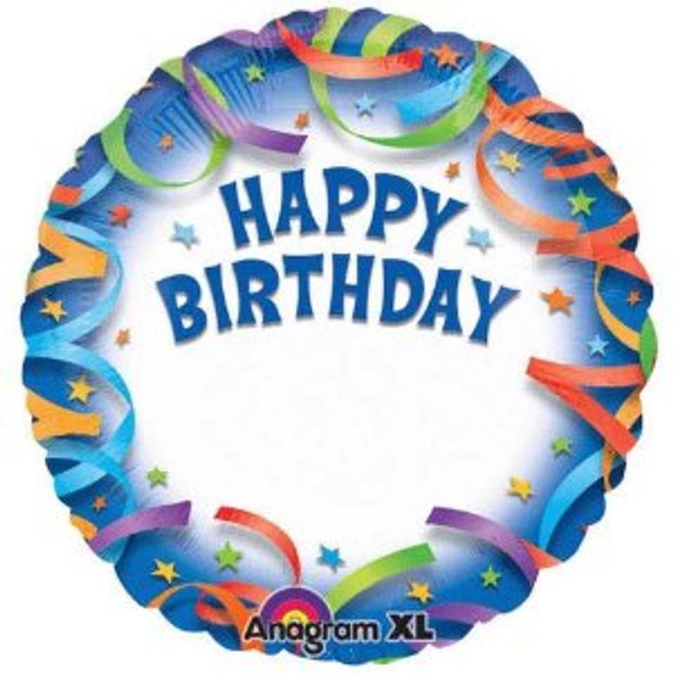 18" Foil Balloon - HBD Personalized