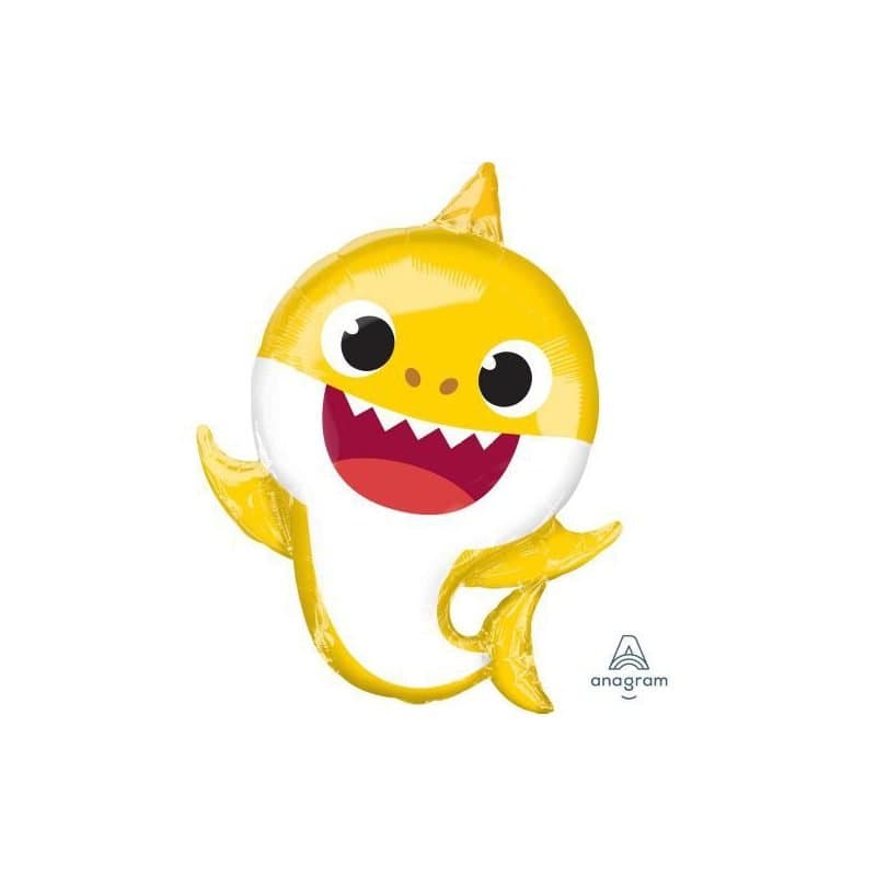 26" Foil Balloon - Pinkfong Baby Shark, Super Shape