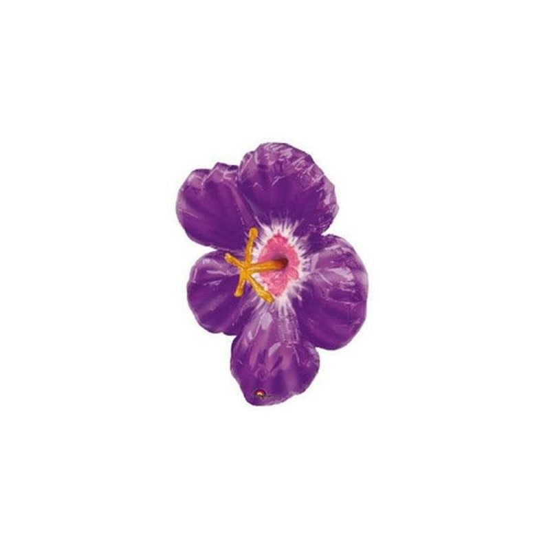 26" Foil Balloon - Purple Hibiscus, UltraShape