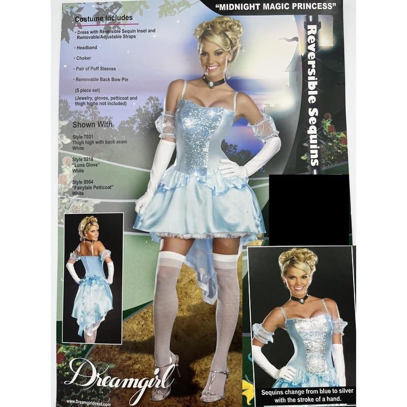 260 / Midnight Magic Princess - Adults Costume (Large)