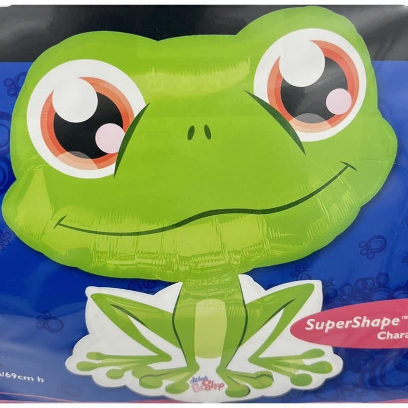27" Foil Balloon - FROG, Super Shape