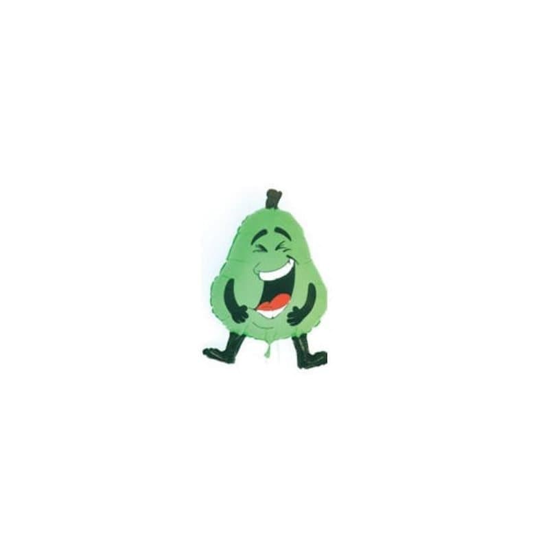 28" Foil Balloon - Laughing Pear, Super Shape