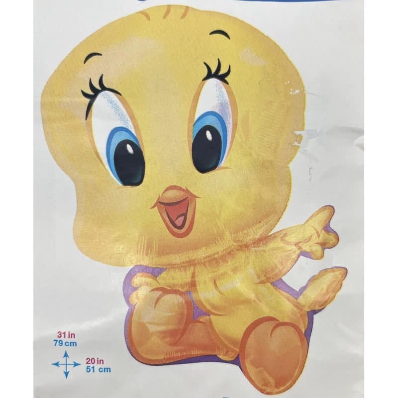 31" Foil Balloon - Baby Tweety, Looney Tunes, Super Shape