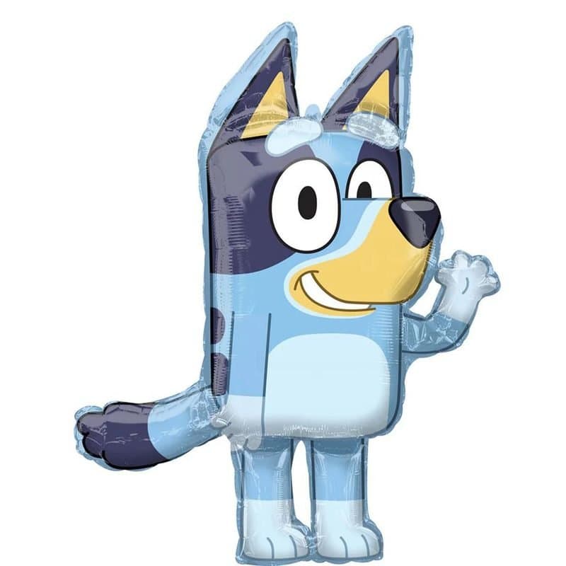 32" Foil Balloon - "Bluey" Waving, Super Shape