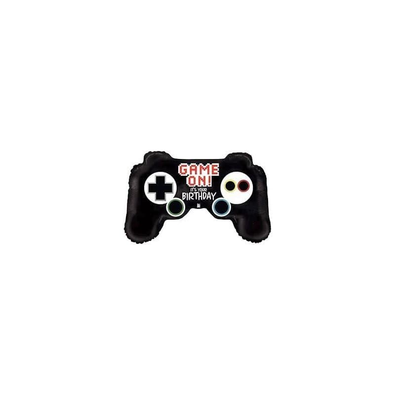32" Foil Balloon - Game Controller BD, Super Shape