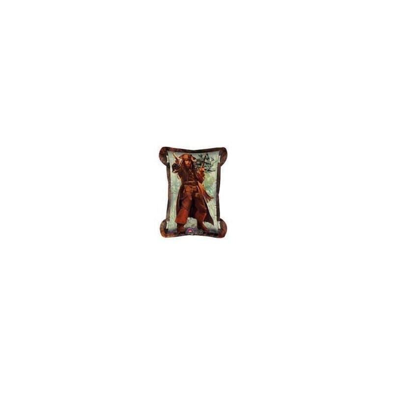 34" Foil Balloon - SS Pirates Caribbean for all Ocassions, Super Shape