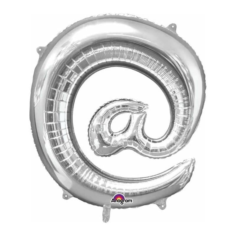 "@" 34" SS Silver Foil - silver, 34