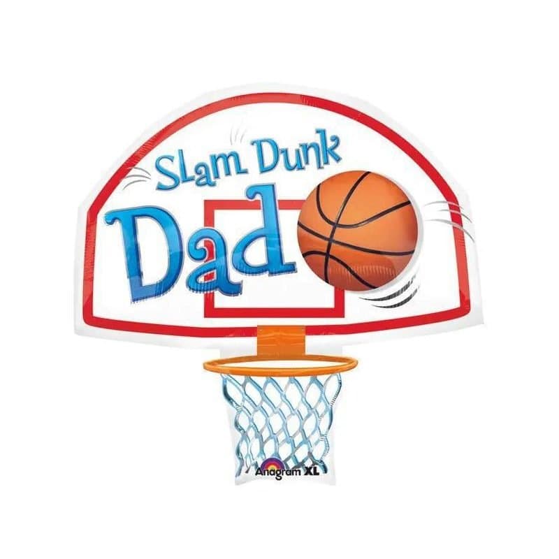 38" SS Slam Dunk Dad Foil