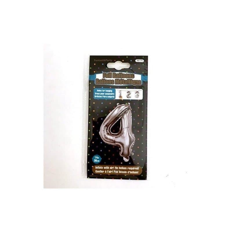 "4" 14" Silver Foil Air Filled