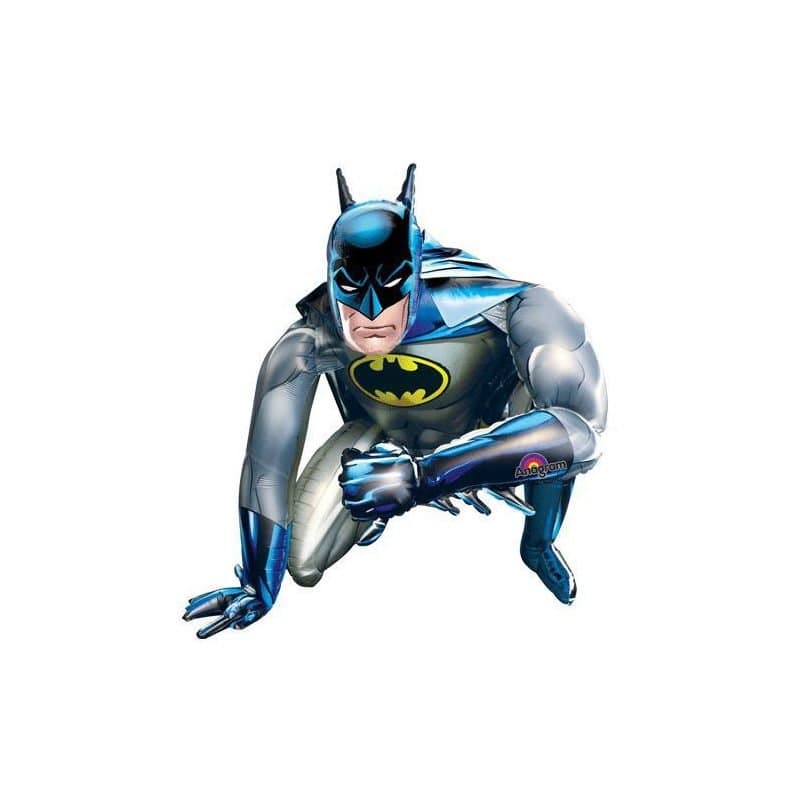 44" Foil Balloon - Batman, Airwalker, Super Shape, 36" x 44"