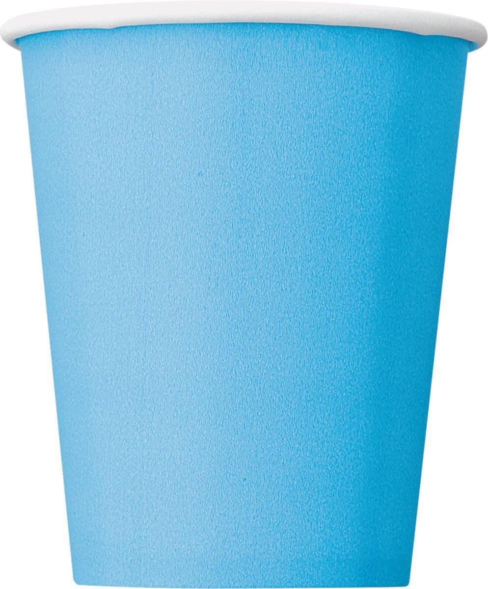 9oz Paper Cup - Powder Blue, 8ct.