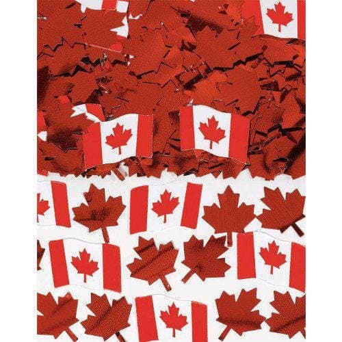 Canadian Flag Confetti