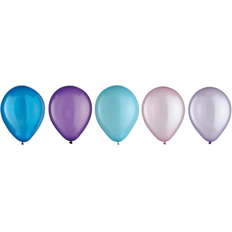 5" Latex Balloon Assortment - Cosmic Pearl