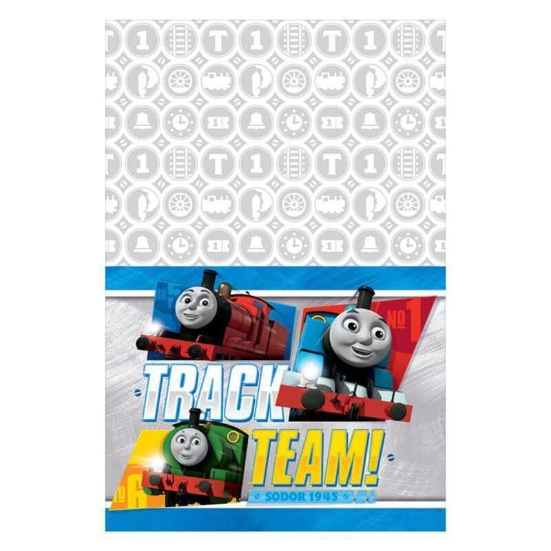 54"x96" Thomas All Aboard Plastic Table Covers