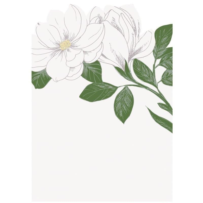 6ct - Floral Place Cards