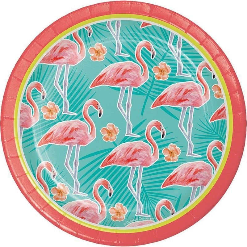 7" Paper Plates Island Oasis 8ct