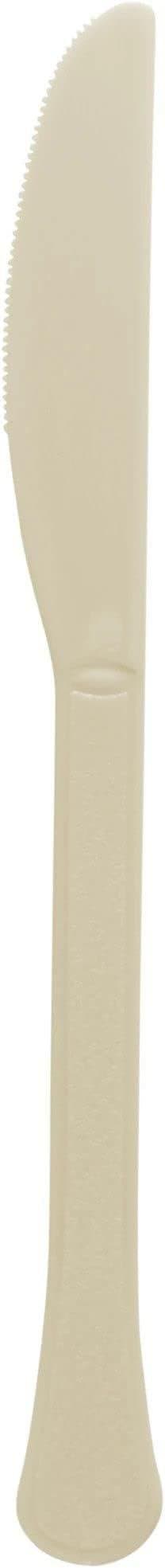Knives Plastic Reusable - Vanilla Creme 20ct